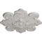 Ekena Millwork Katheryn Ceiling Medallion, Hand-Painted Ultra Pure White, 18 1/8"OD x 1 1/4"P CM18KAUWF - alternate 3